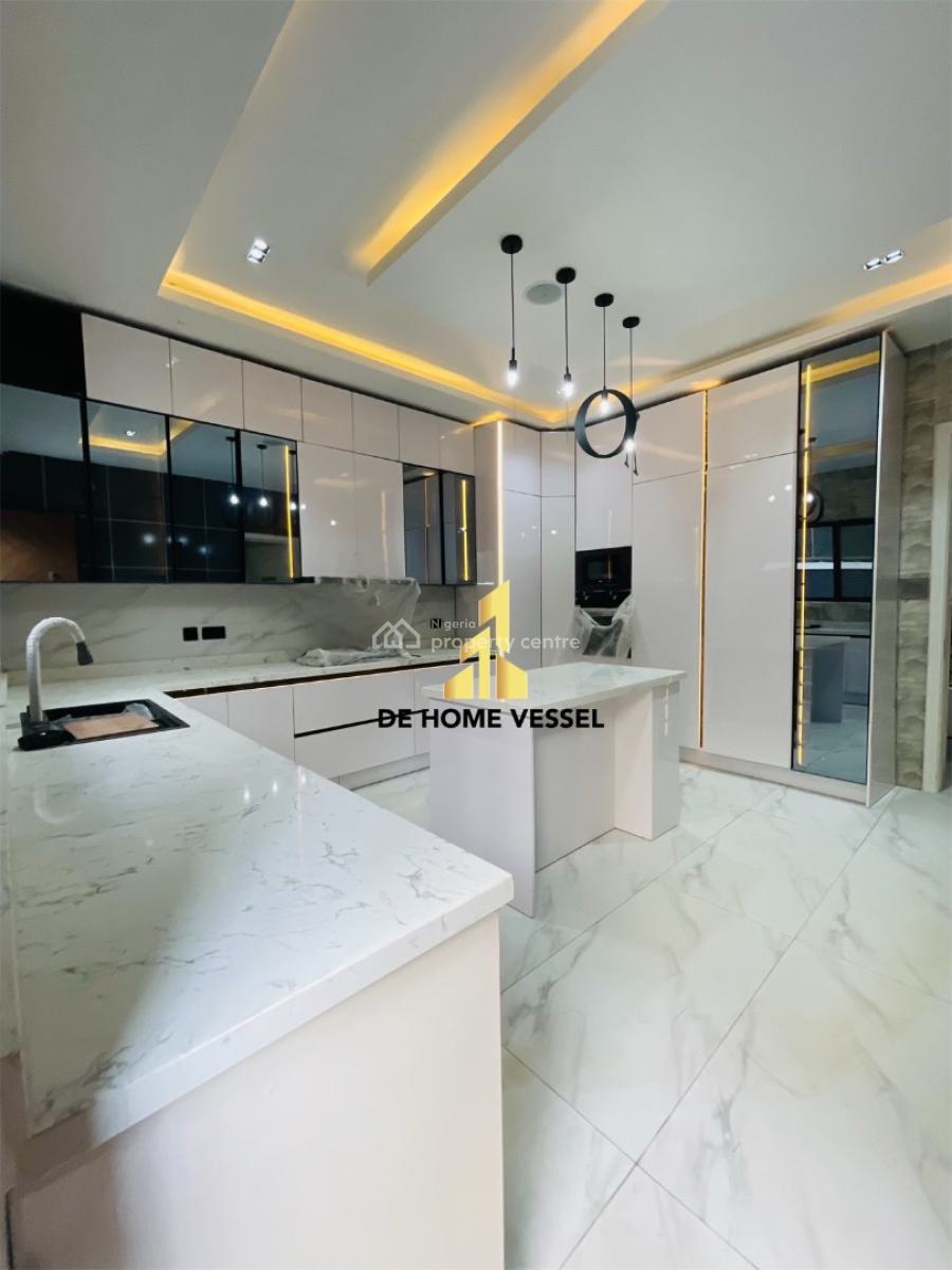 Uniquely Designed 5 Bedroom Fully Detached Luxury Home with Swimming Pool, Lekki, Lagos, Detached Duplex for Sale