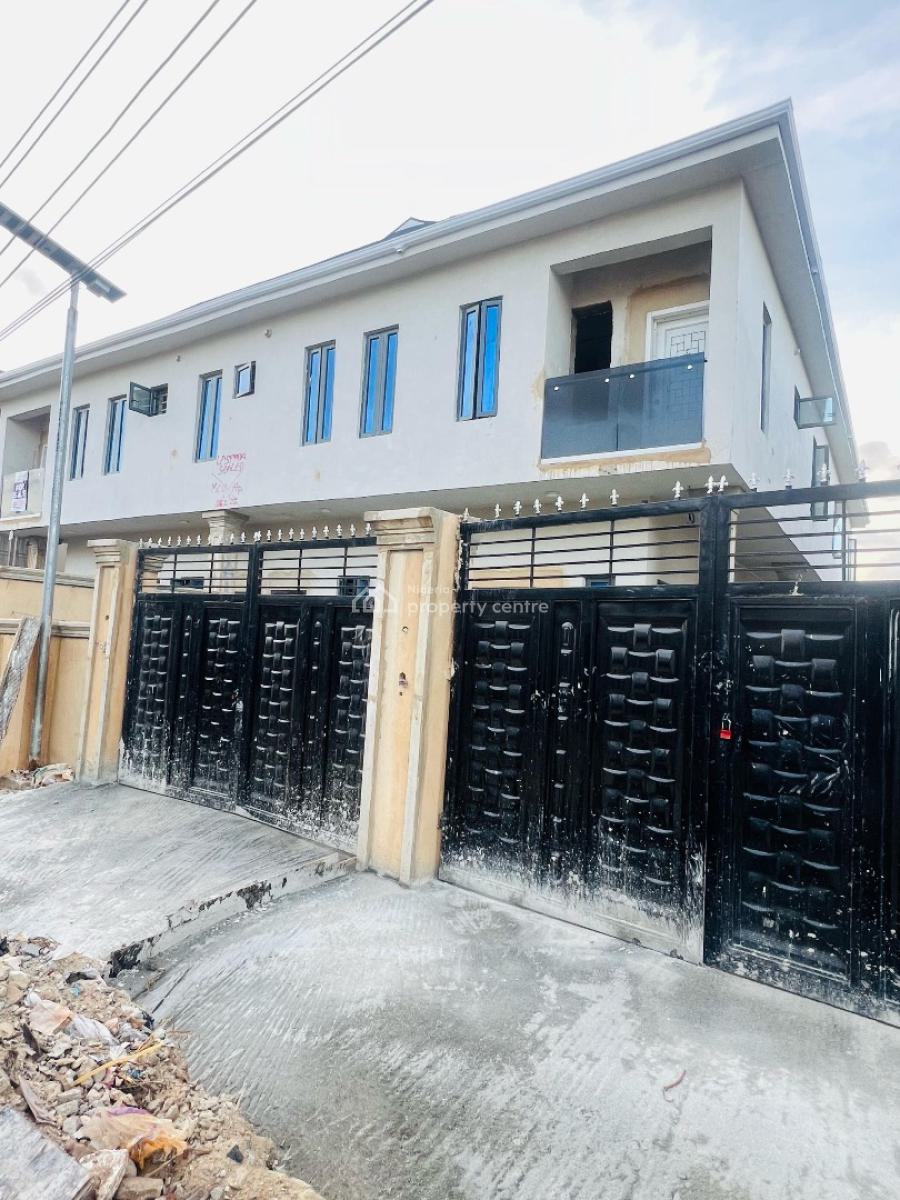 Nicely Built 4 Bedroom Semi Detached Duplex Plus Bq, Ikeja, Lagos, Semi-detached Duplex for Sale