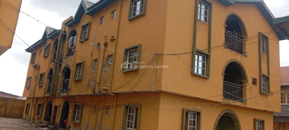 12 Flats of 3 Bedroom Available, Gowon Estate, Egbeda, Alimosho, Lagos, Block of Flats for Sale