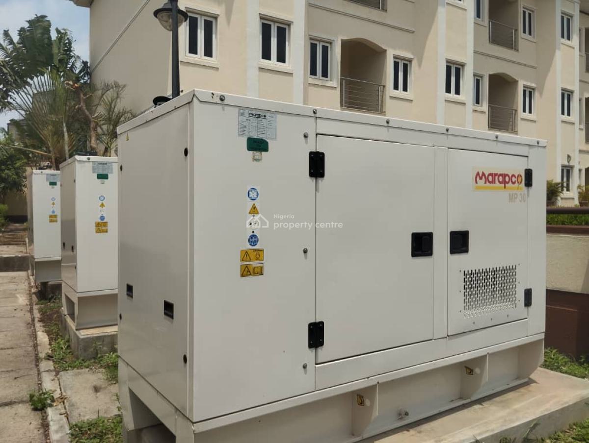 Fully Furnished 4 Bedrooms Terrace Duplex with Bq, Life Camp, Abuja, Terraced Duplex for Rent