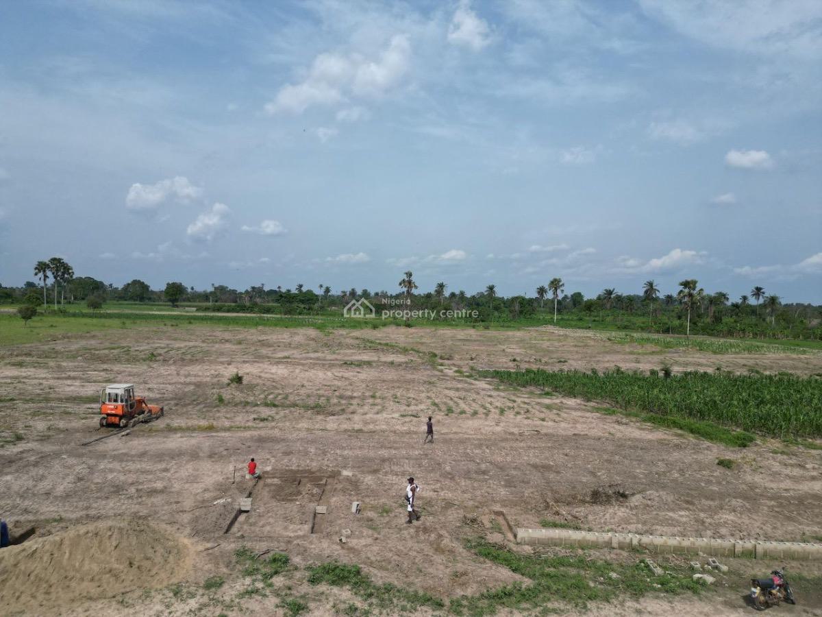 Most Affordable Strategic Fast Appreciating Acres of Dry Land, Affordable Fast Appreciating Dry Acres of Land in a Fenced Estate, Epe, Lagos, Mixed-use Land for Sale