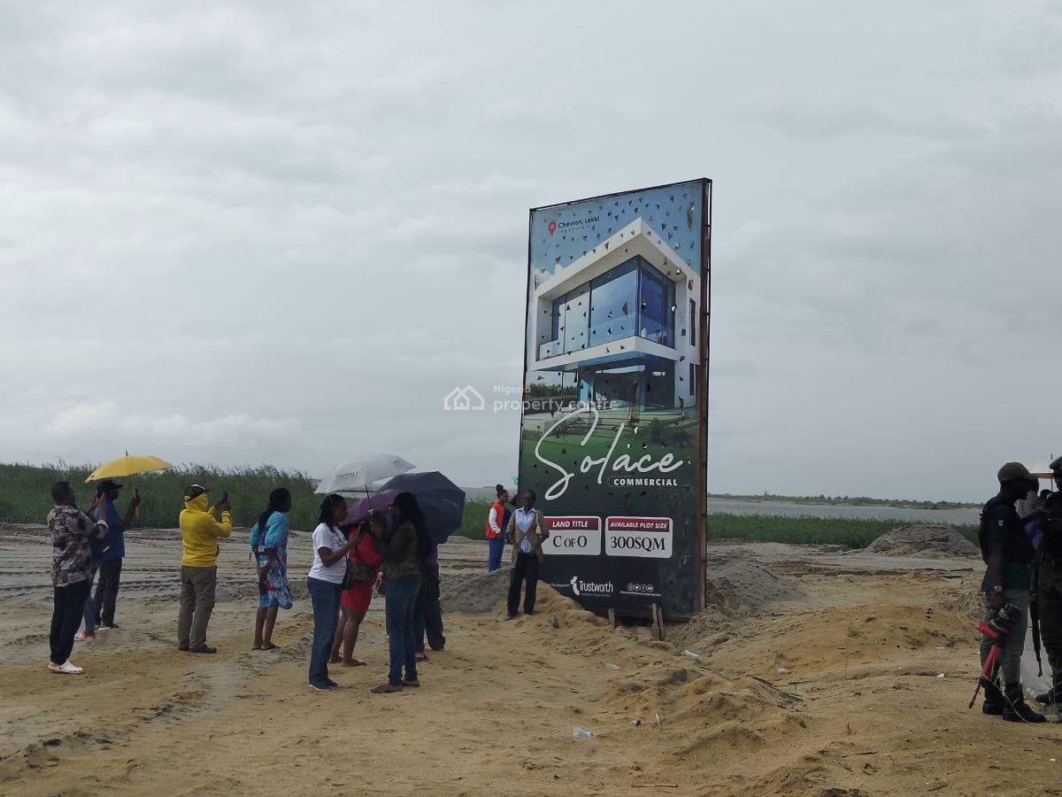 Luxury Commercial Land Selling Fast, Solace Commercial, Along Chevron Drive, Lekki, Lagos, Commercial Land for Sale