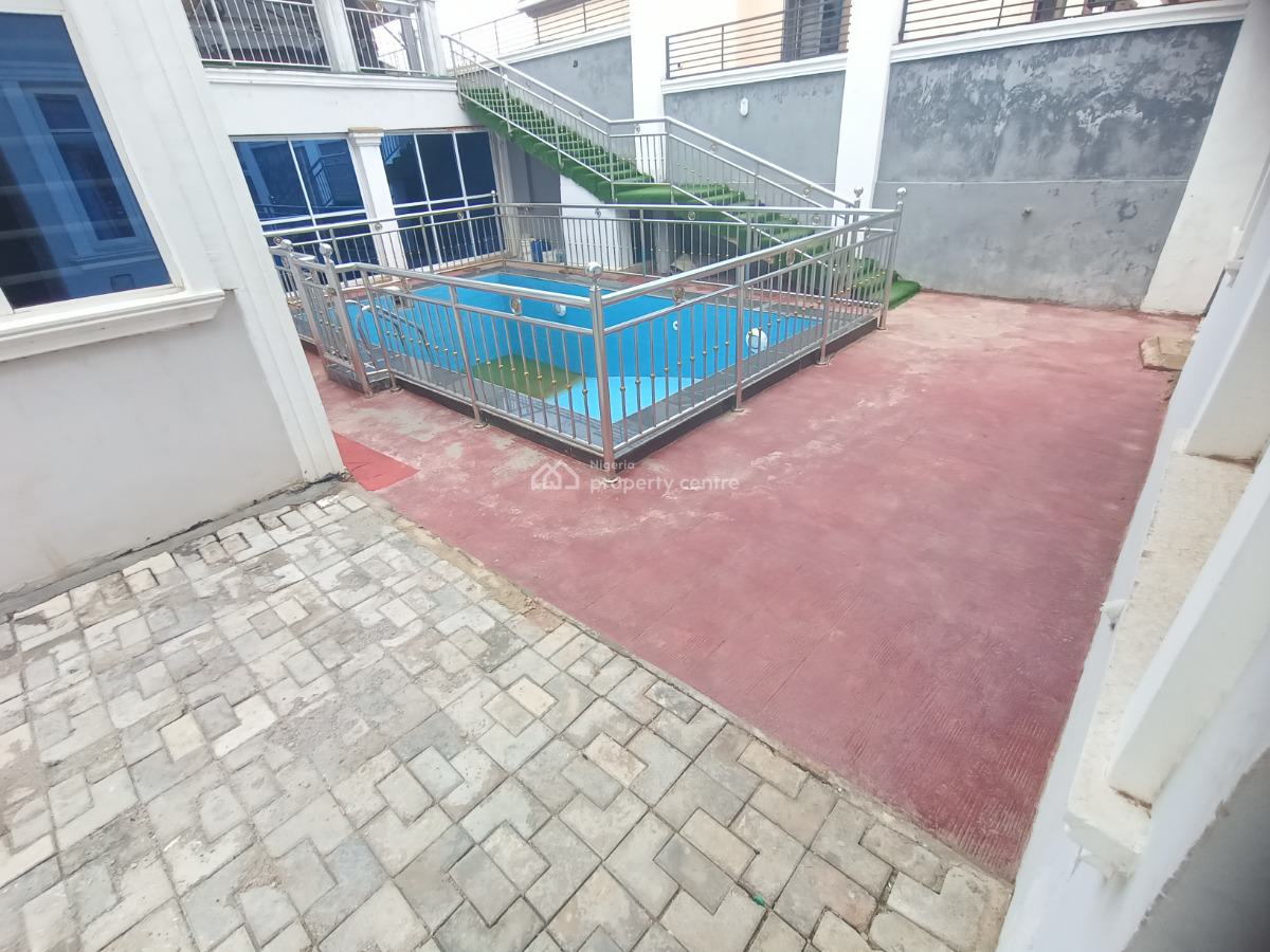 Newly Built 4 Bedroom Terraced Duplex with Fitted Ac and Gymn, Naf Valley Estate, Asokoro District, Abuja, House for Rent