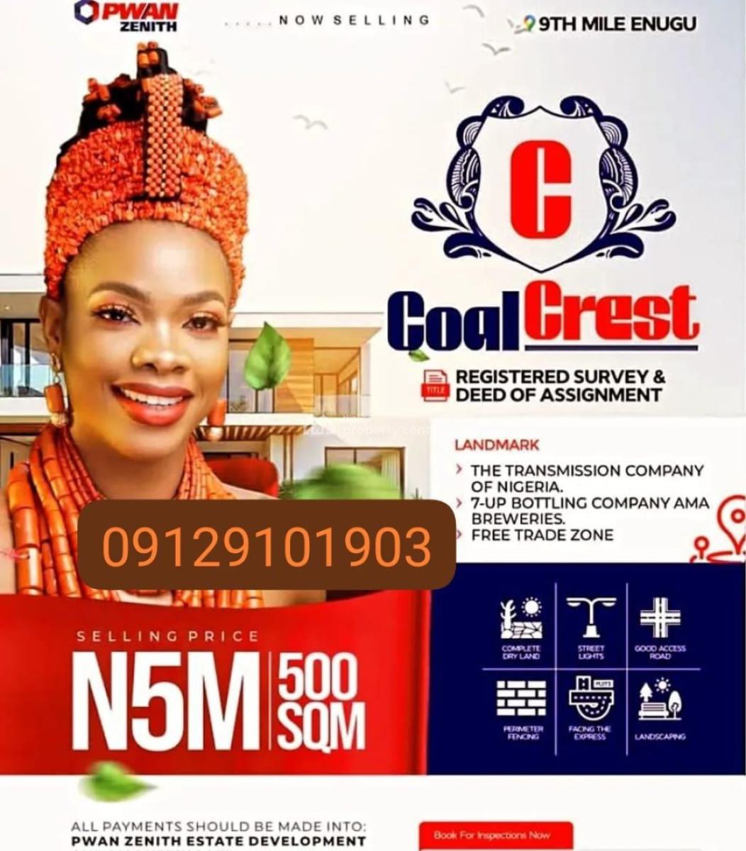 Plots of Affordable Land, 9th Mile, Enugu, Enugu, Mixed-use Land for Sale