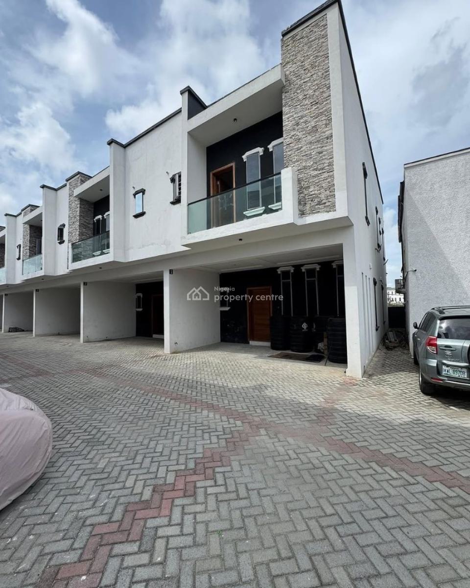 Elegantly Built 4 Bedroom Terrace Duplex, Ikota, Lekki, Lagos, Terraced Duplex for Rent