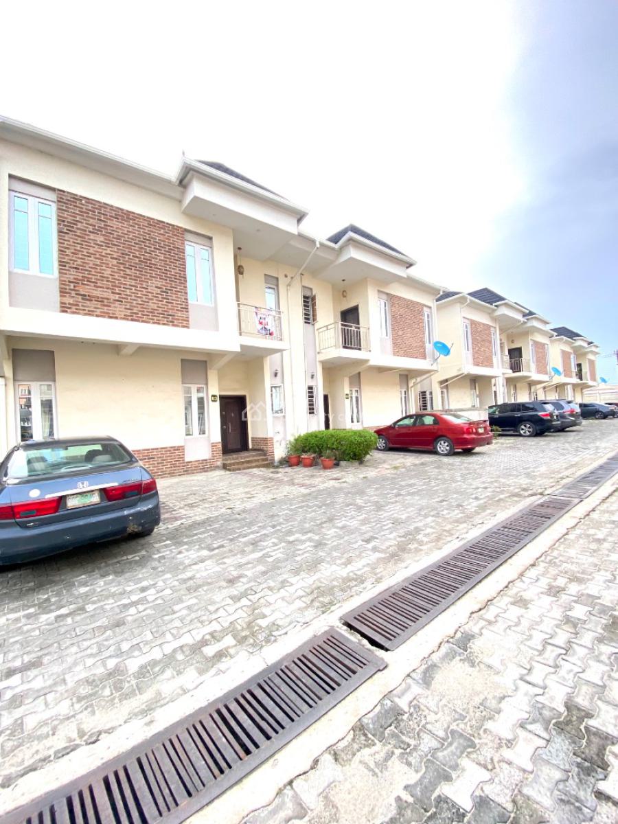 4 Bedroom Terrace Duplexes, Mobil Road, Ajah, Lagos, Terraced Duplex for Sale