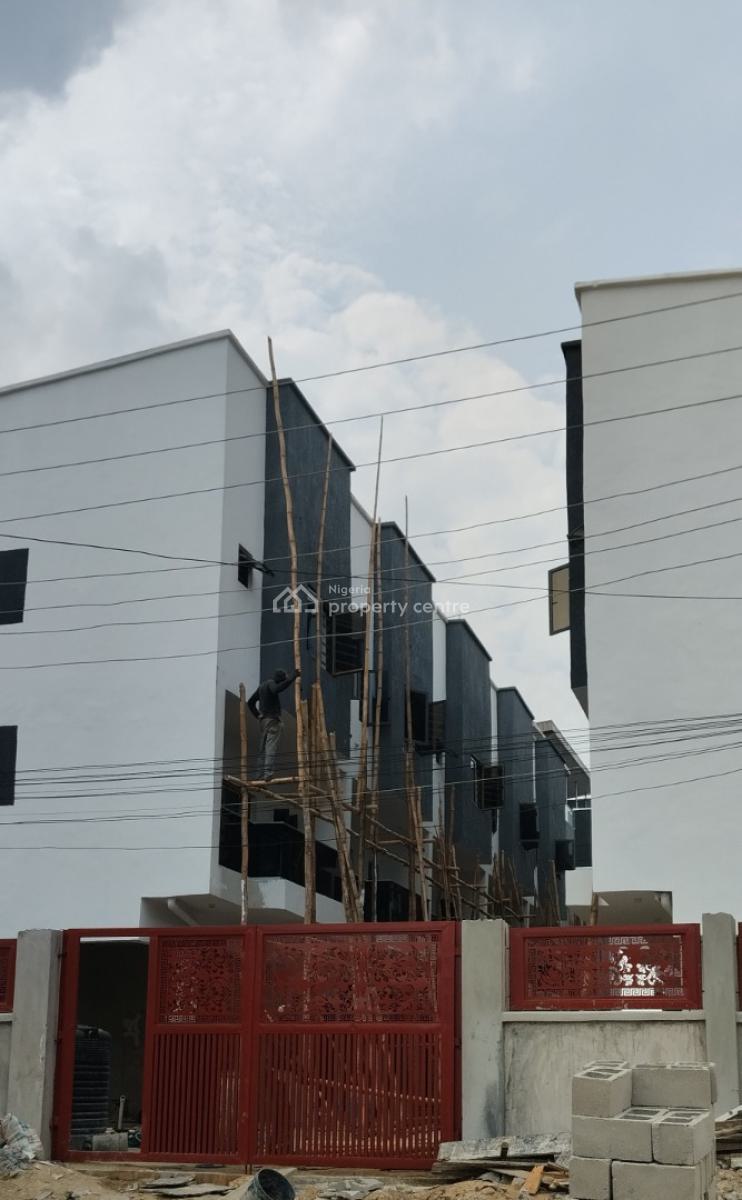 Luxury 3 Bedroom Terraced Duplex  with Bq, Dillon Estate, Agungi, Lekki, Lagos, Terraced Duplex for Sale