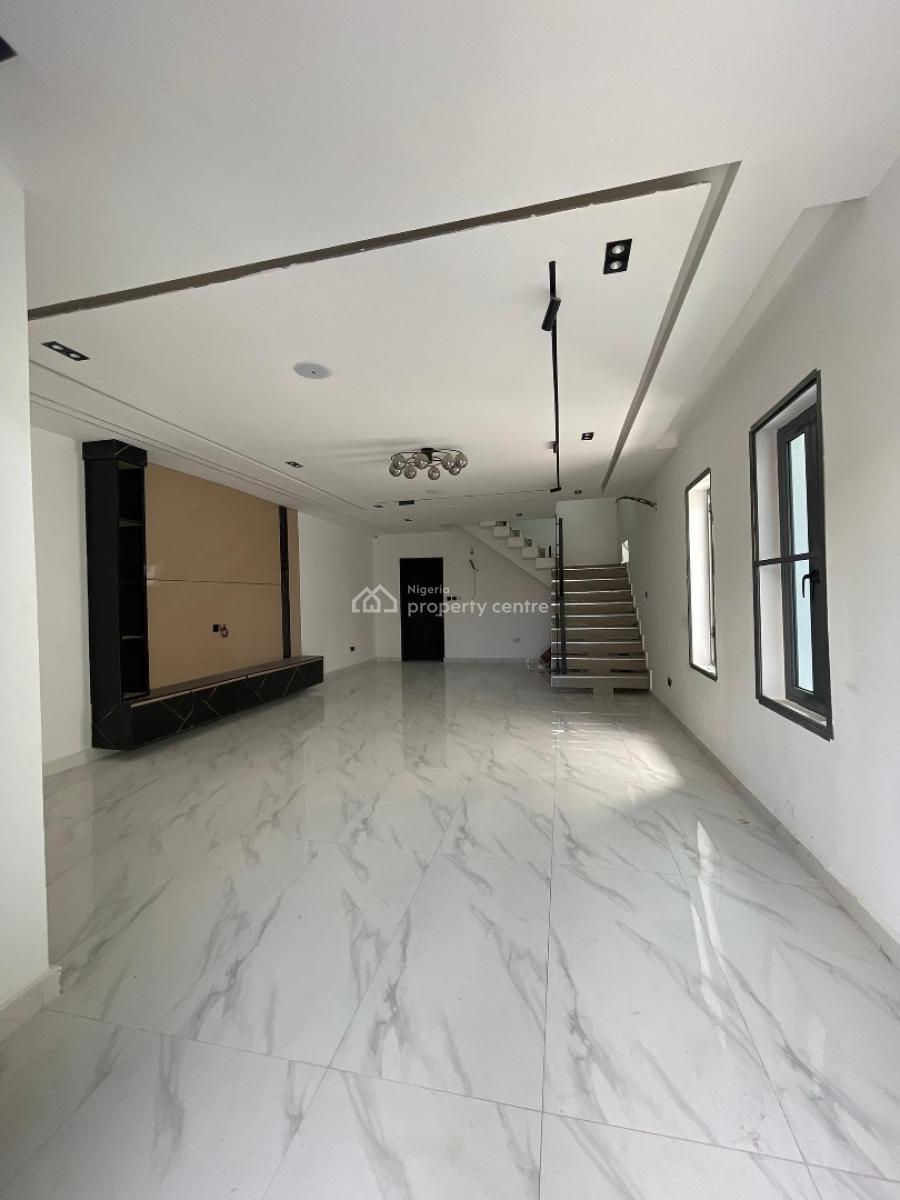 Exquisite 4 Bedroom Fully Detached Duplex with Bq in a Well Secured Es, Ikate, Lekki, Lagos, Detached Duplex for Sale