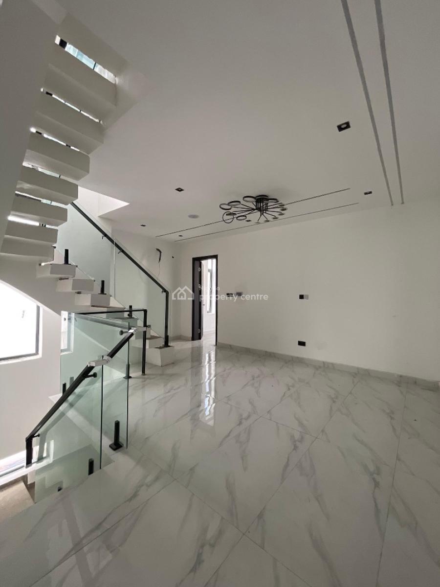 Exquisite 4 Bedroom Fully Detached Duplex with Bq in a Well Secured Es, Ikate, Lekki, Lagos, Detached Duplex for Sale