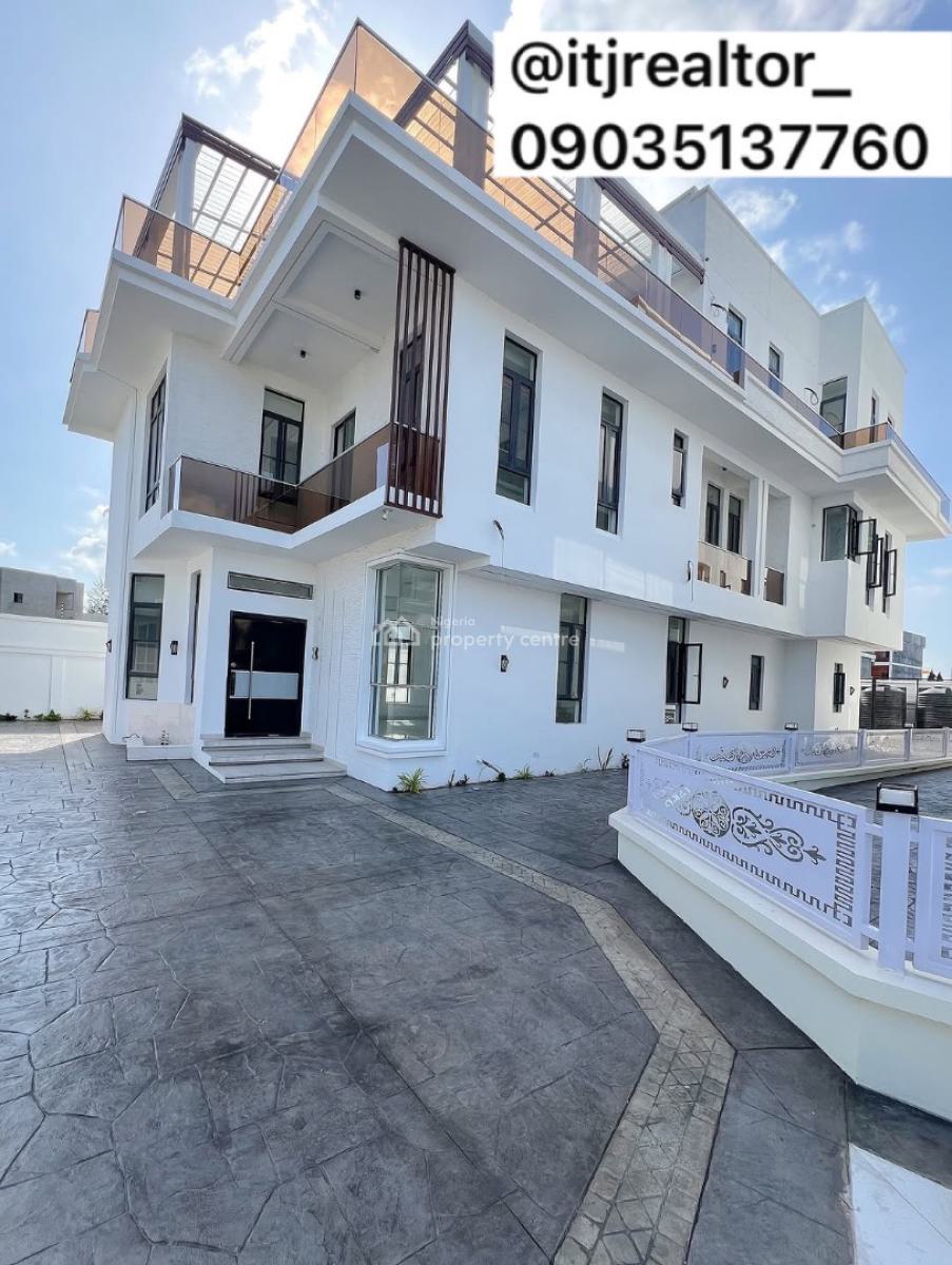 Massive 5 Bedroom Detached Duplex with Bq, Osapa London, Osapa, Lekki, Lagos, Detached Duplex for Sale