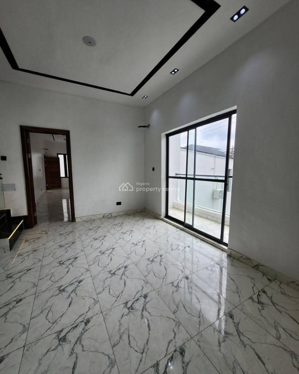 All New Elegantly Built 4 Bedroom Terrace House with Swimming Pool, Ikate, Lekki, Lagos, Terraced Duplex for Rent