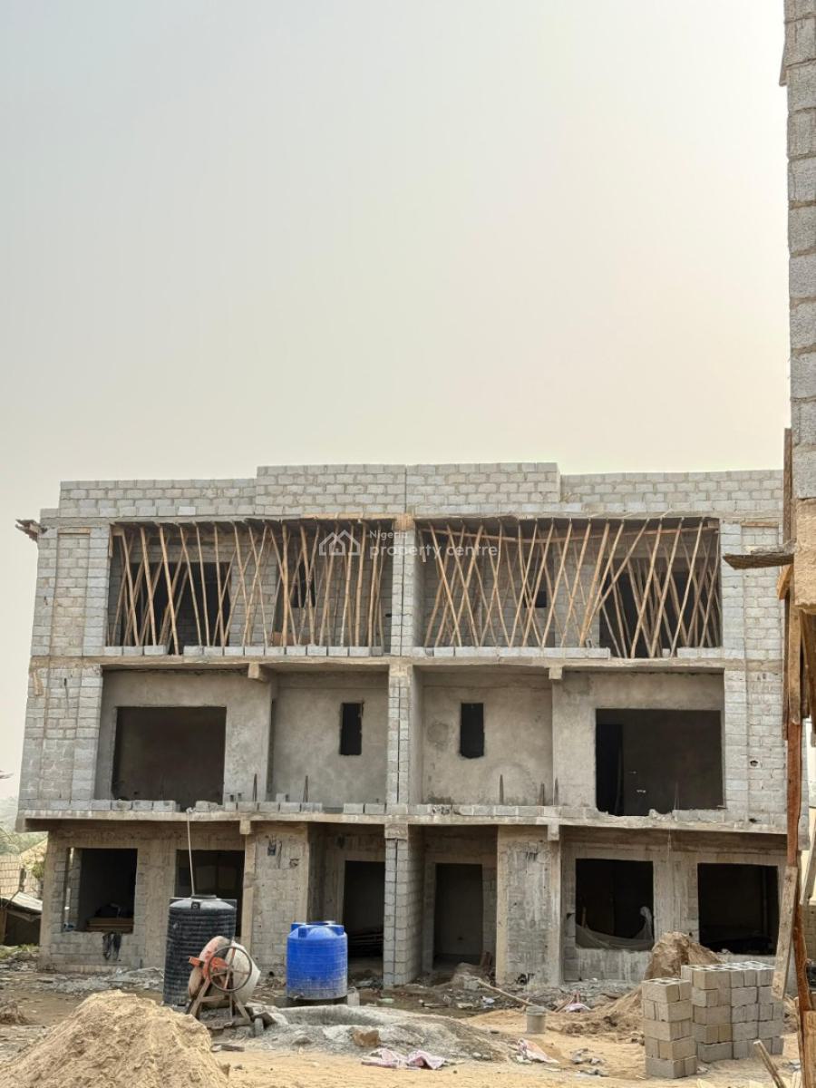 Newly Built 5 Bedrooms Semi Detached Duplex + Bq, Kado - Galadima Road (ring Road 2), Jabi, Abuja, Semi-detached Duplex for Sale