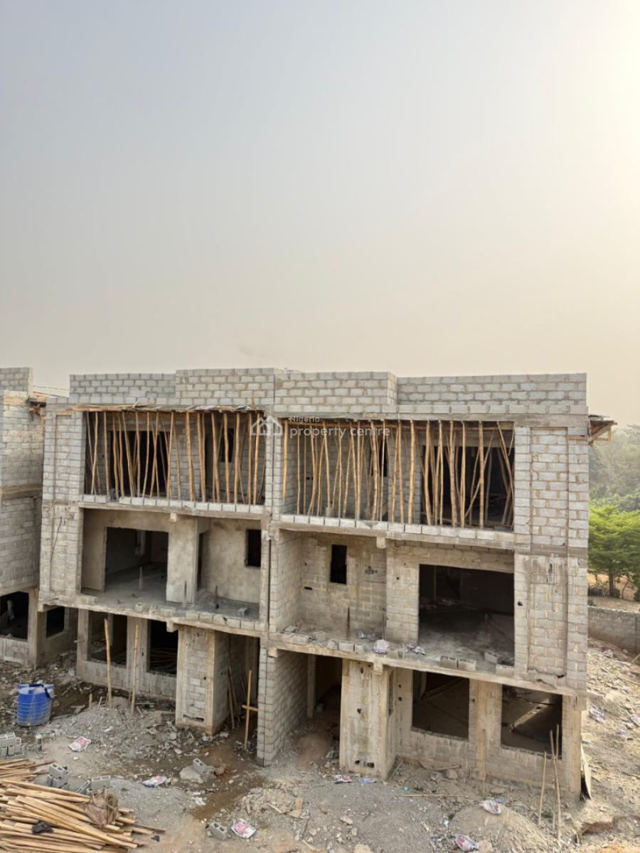Newly Built 5 Bedrooms Semi Detached Duplex + Bq, Kado - Galadima Road (ring Road 2), Jabi, Abuja, Semi-detached Duplex for Sale