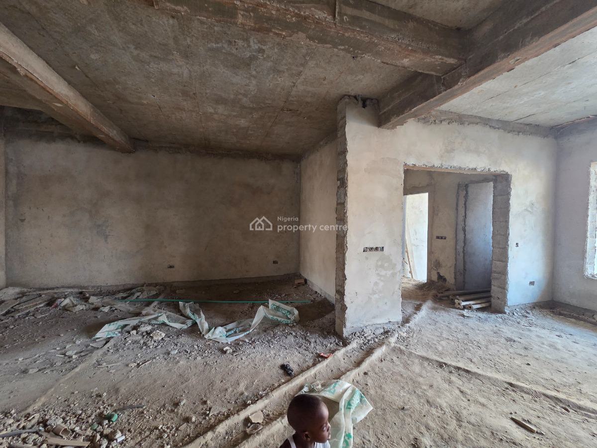 Newly Built 5 Bedrooms Semi Detached Duplex + Bq, Kado - Galadima Road (ring Road 2), Jabi, Abuja, Semi-detached Duplex for Sale