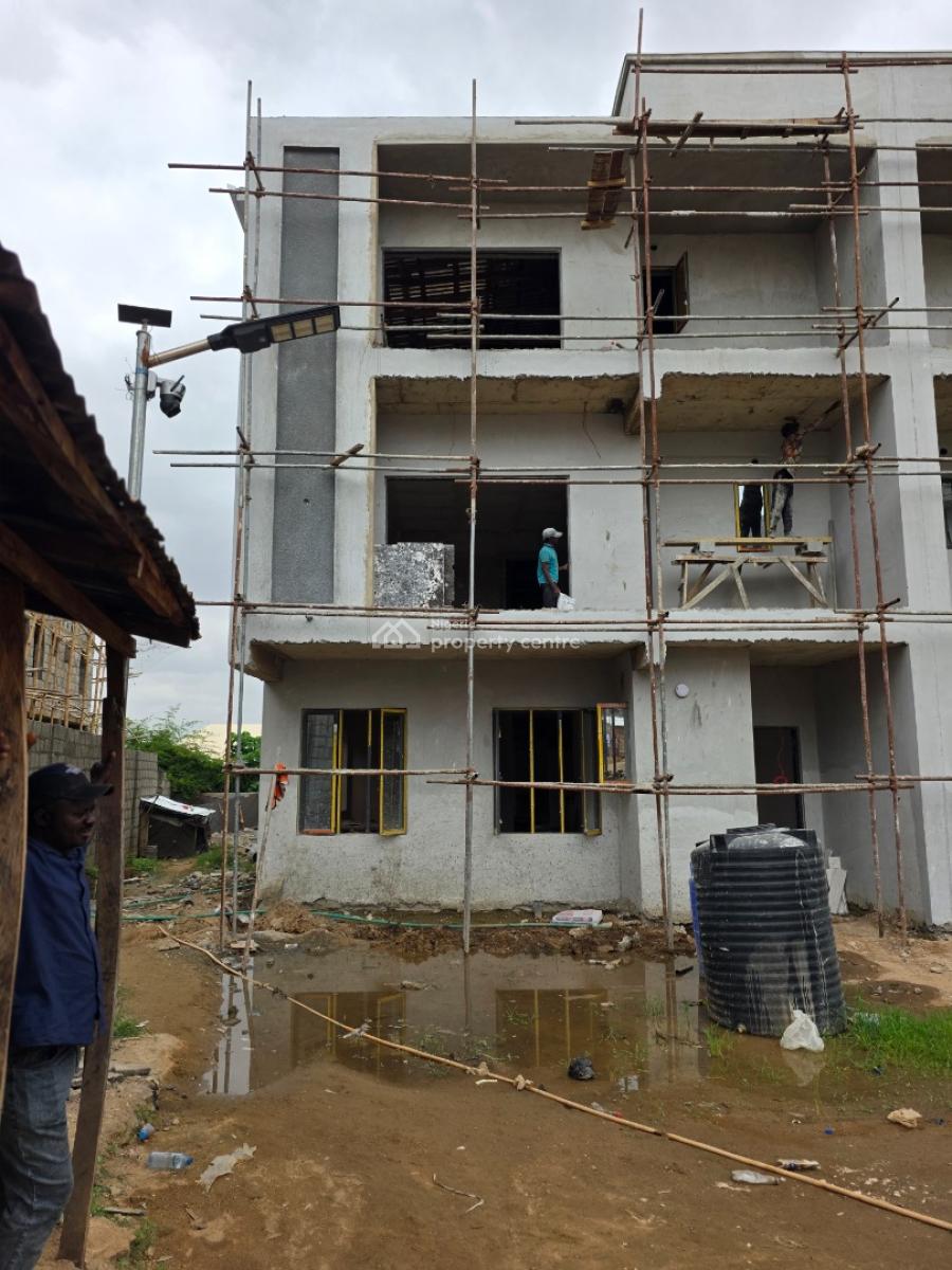 Newly Built 5 Bedrooms Semi Detached Duplex + Bq, Kado - Galadima Road (ring Road 2), Jabi, Abuja, Semi-detached Duplex for Sale
