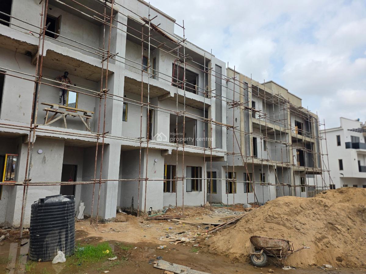Newly Built 5 Bedrooms Semi Detached Duplex + Bq, Kado - Galadima Road (ring Road 2), Jabi, Abuja, Semi-detached Duplex for Sale