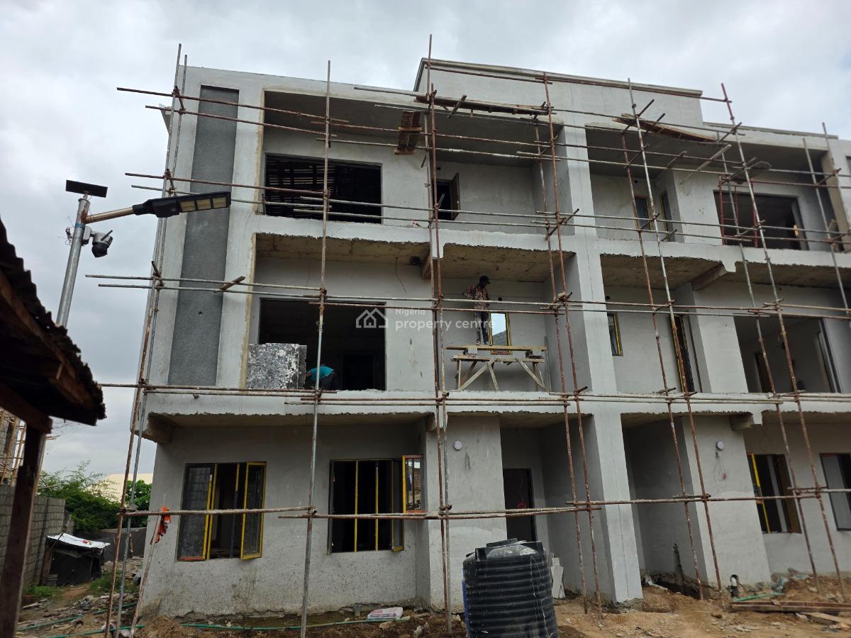 Newly Built 5 Bedrooms Semi Detached Duplex + Bq, Kado - Galadima Road (ring Road 2), Jabi, Abuja, Semi-detached Duplex for Sale