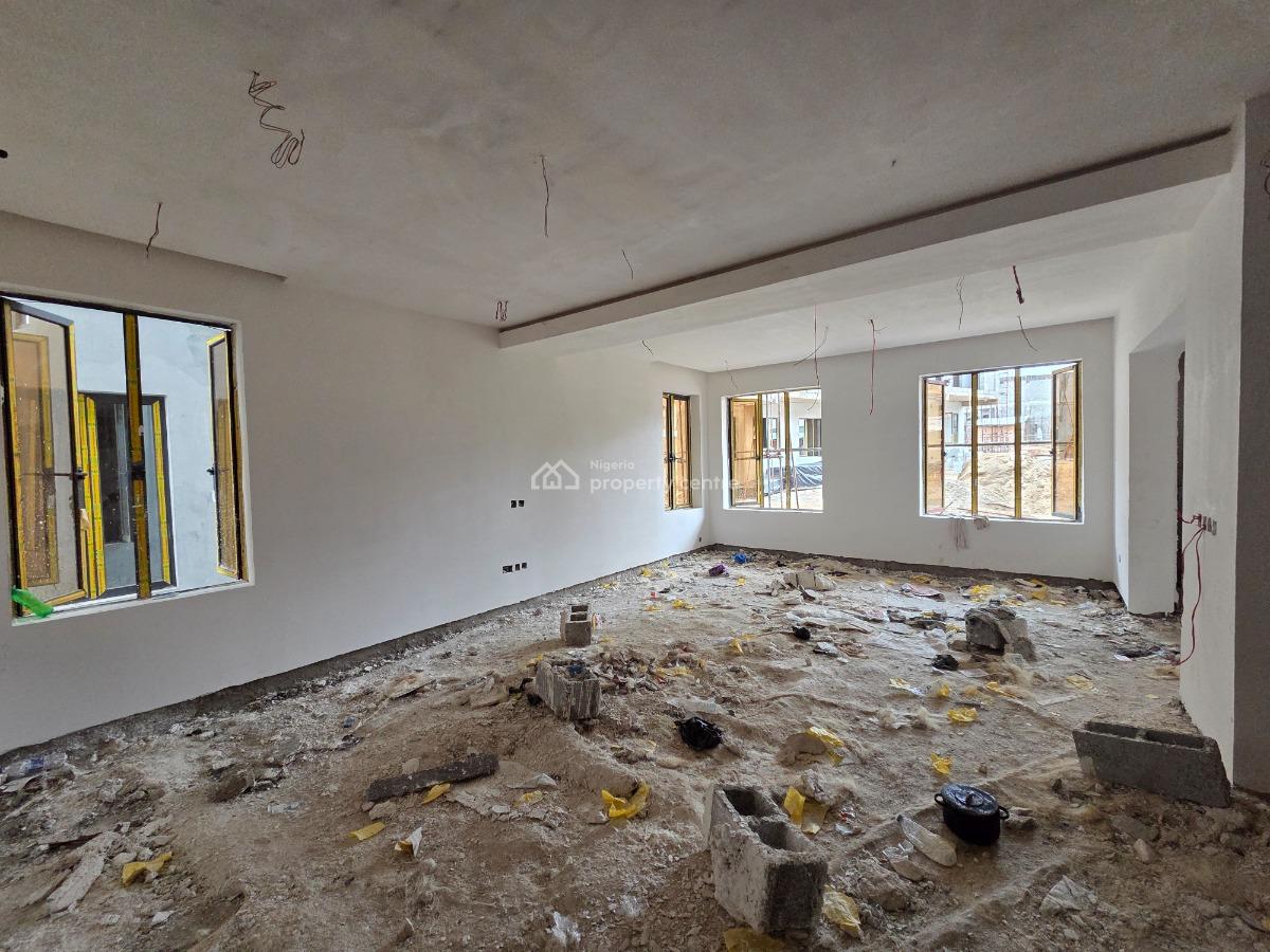 Newly Built 5 Bedrooms Semi Detached Duplex + Bq, Kado - Galadima Road (ring Road 2), Jabi, Abuja, Semi-detached Duplex for Sale
