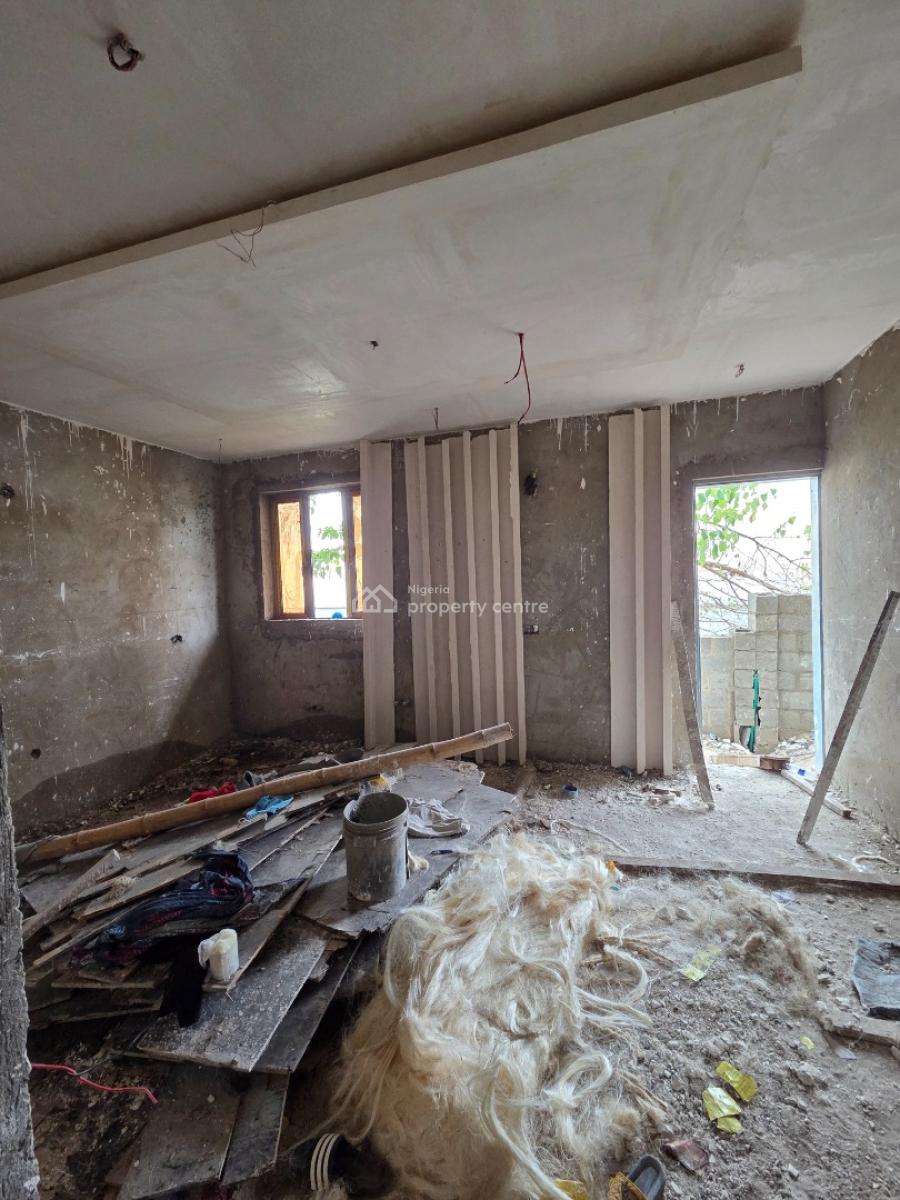 Newly Built 5 Bedrooms Semi Detached Duplex + Bq, Kado - Galadima Road (ring Road 2), Jabi, Abuja, Semi-detached Duplex for Sale