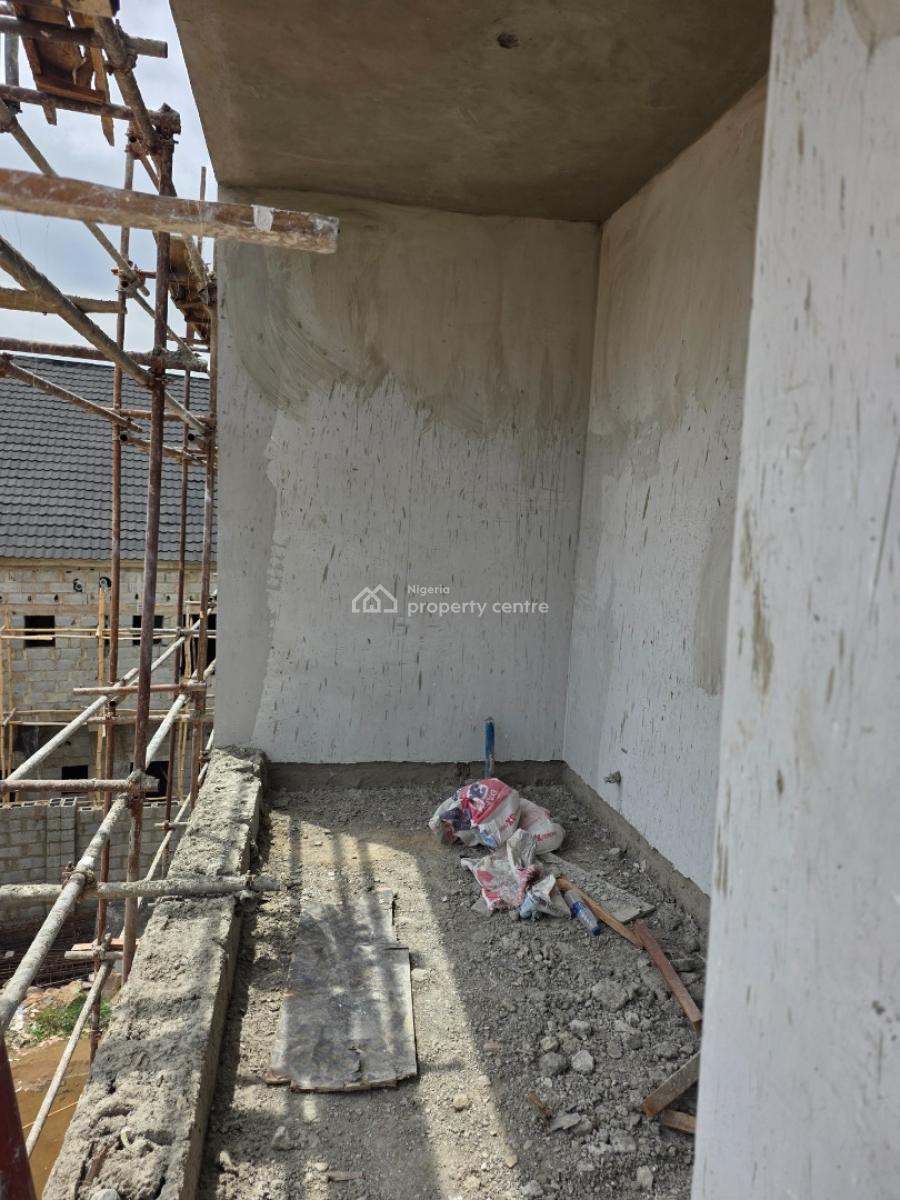 Newly Built 5 Bedrooms Semi Detached Duplex + Bq, Kado - Galadima Road (ring Road 2), Jabi, Abuja, Semi-detached Duplex for Sale