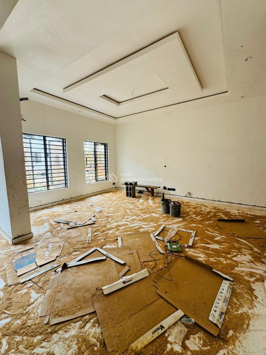 Spaciously Built 4 Bedroom Terrace Duplex with a Room Bq, Ikeja, Lagos, Terraced Duplex for Sale