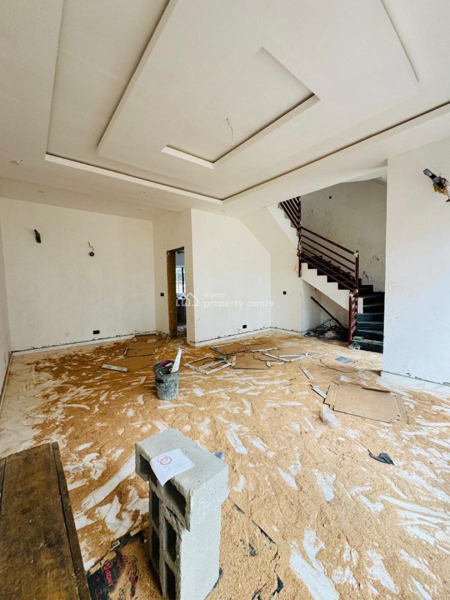 Spaciously Built 4 Bedroom Terrace Duplex with a Room Bq, Ikeja, Lagos, Terraced Duplex for Sale