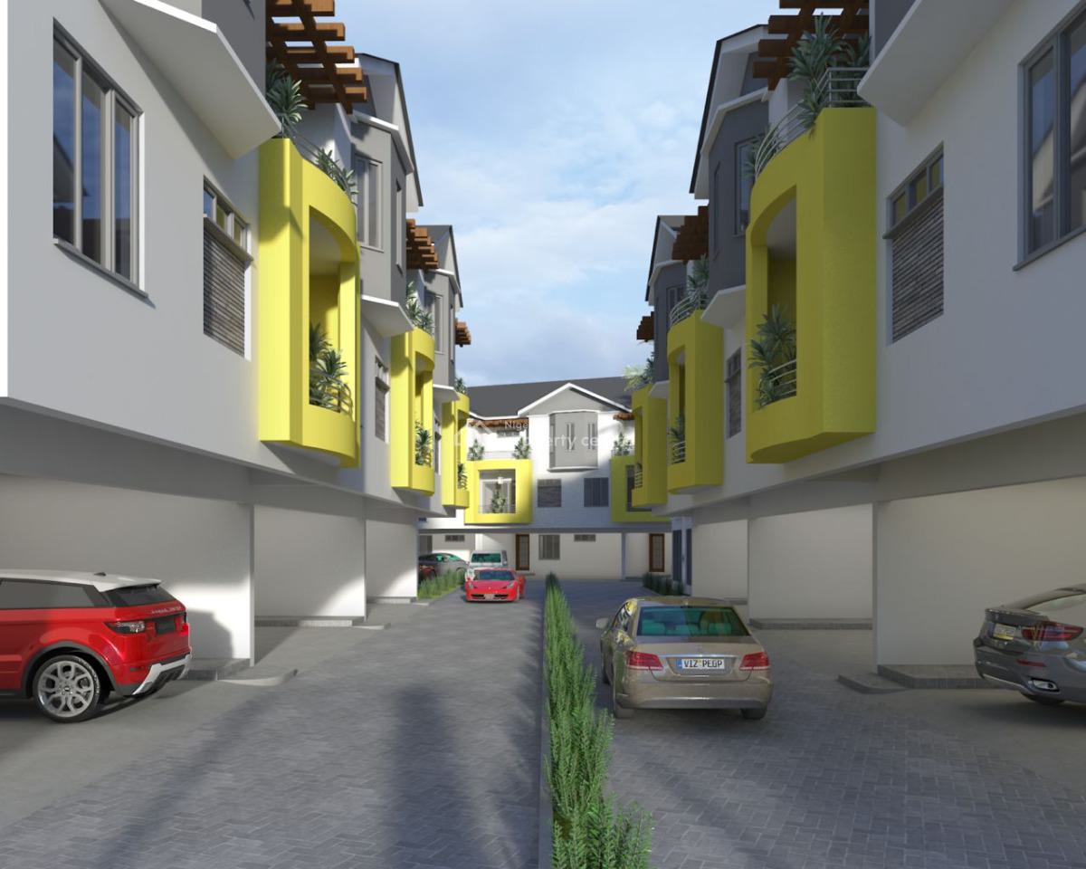 4-bedroom Terrace + 2 Bqs, Chelsea Court, Ikate Elegushi, Lekki, Lagos, Terraced Duplex for Sale