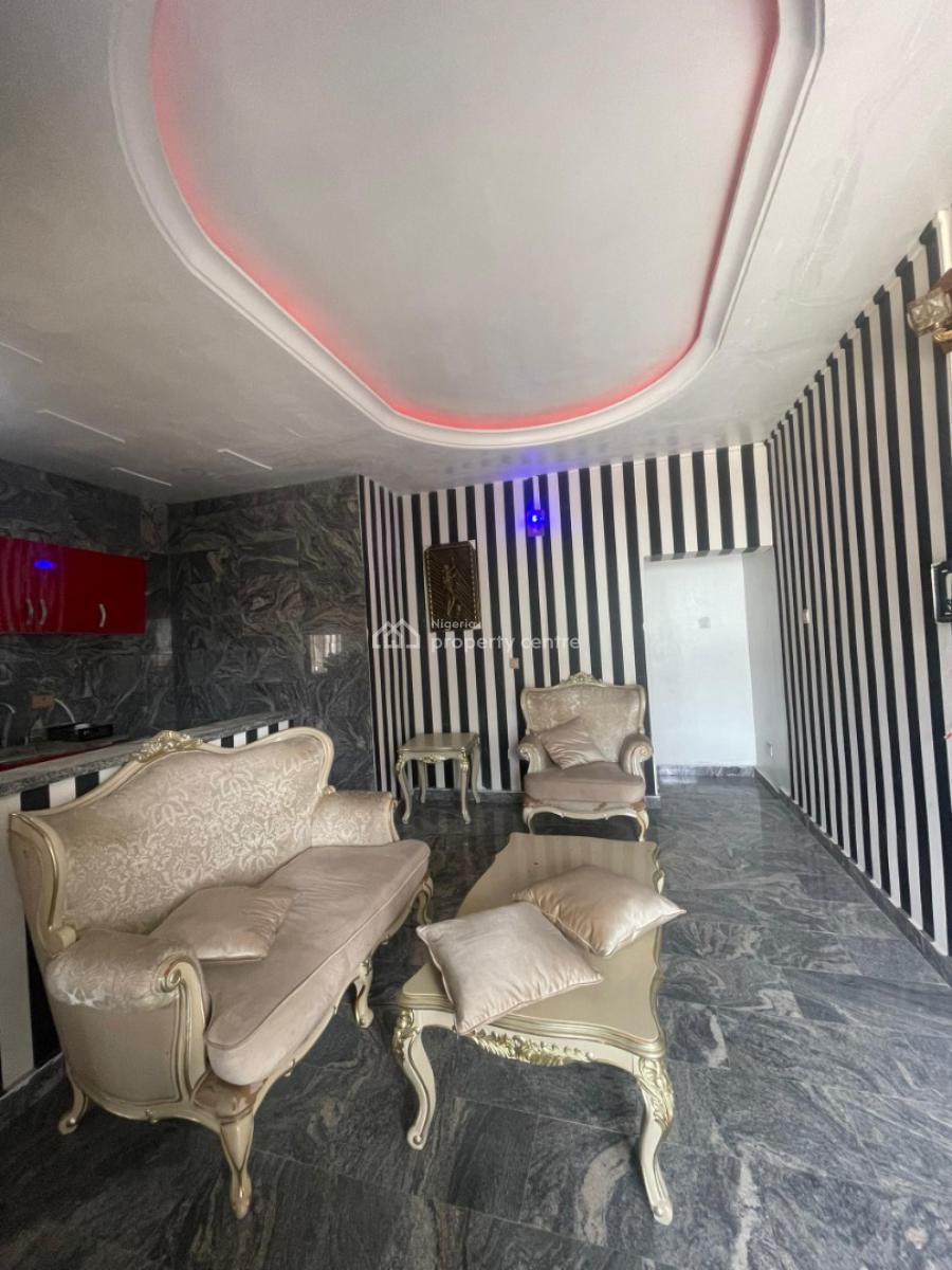 Fully Furnished 1 Bedroom Apartment with Open Plan Kitchen, Ajah, Lagos, Flat / Apartment for Rent