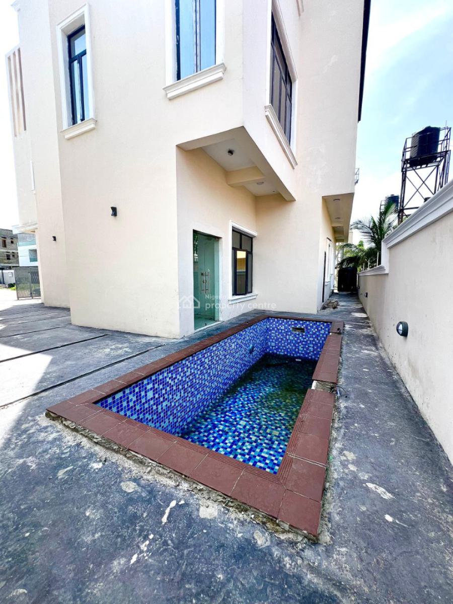 Affordable 6 Bedroom Fully Detached House with 2 Bq, Cinema, Gym, Pool, Lekki Phase 1, Lekki, Lagos, Detached Duplex for Sale