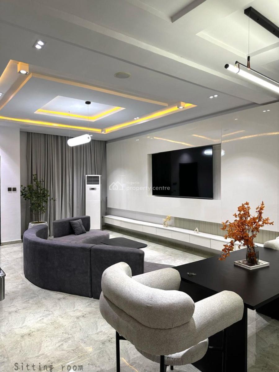 Luxury 4 Bedroom with Ps5, Pool, Gym, Bathtub & Snooker, Victoria Bay Estate, Ikate, Lekki, Lagos, Flat / Apartment Short Let