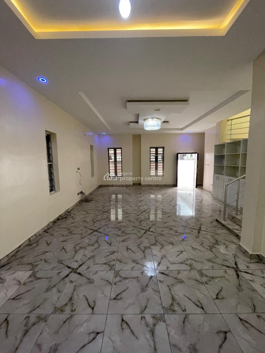 4 Bedroom Fully Detached Duplex with Bq, Chevron, Lekki, Lagos, Detached Duplex for Rent