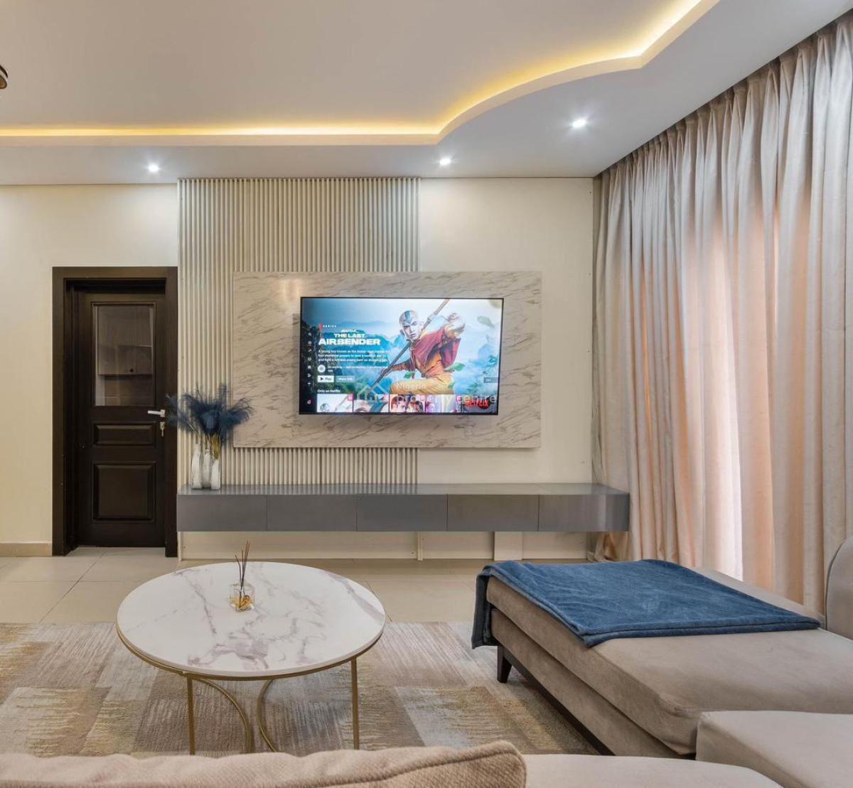 Luxury 1 Bedroom with Swimming Pool  and Gym, Banana Island, Ikoyi, Lagos, Flat / Apartment Short Let