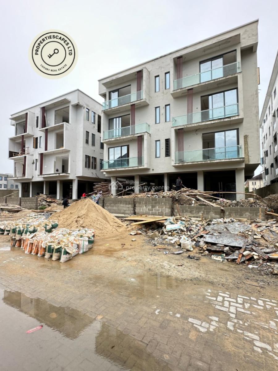 Well Built 2 Bedroom Apartment with Swimming Pool and Gym, Lekki Phase 1, Lekki, Lagos, Semi-detached Duplex for Sale