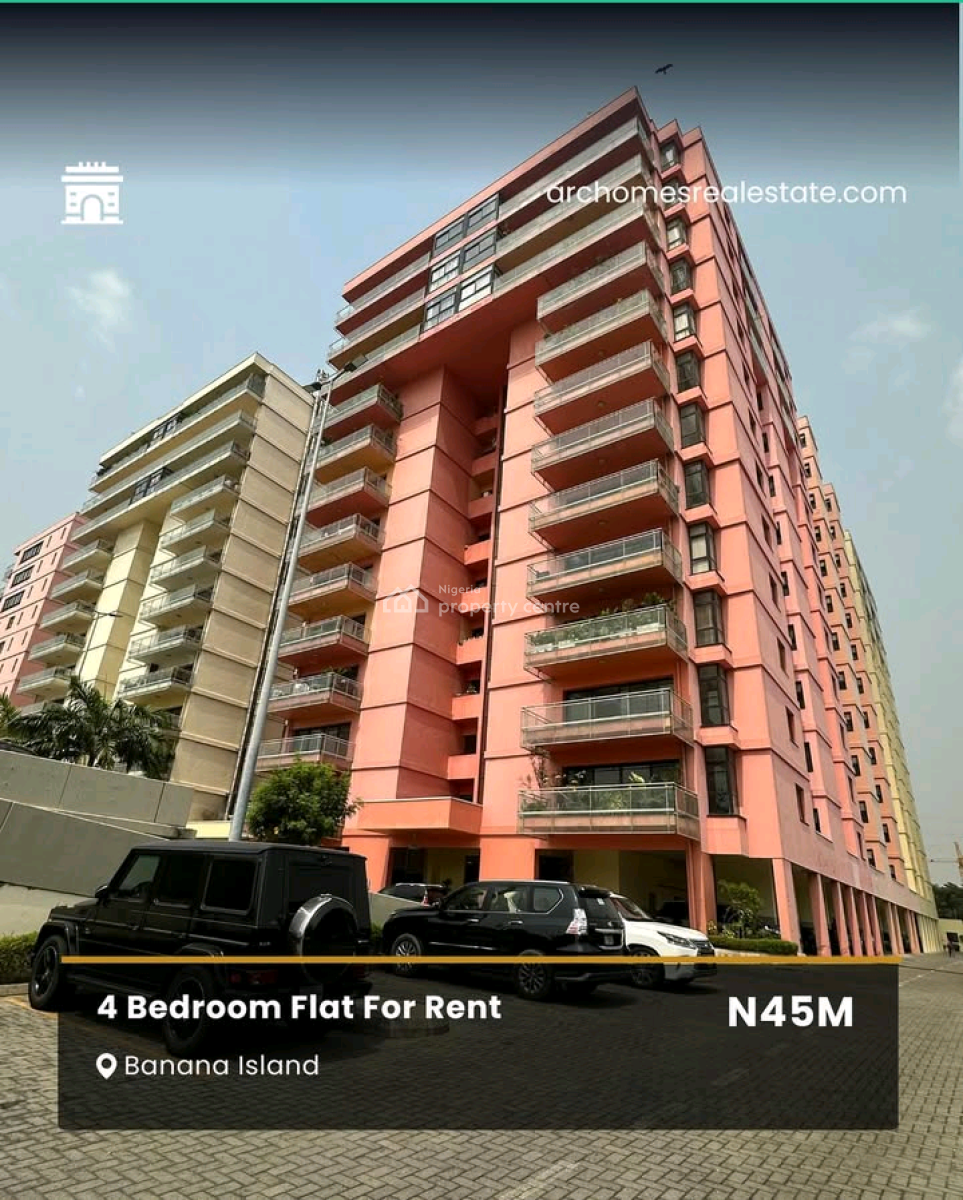 Luxury 4 Bedroom Apartment, Banana Island, Ikoyi, Lagos, House for Rent