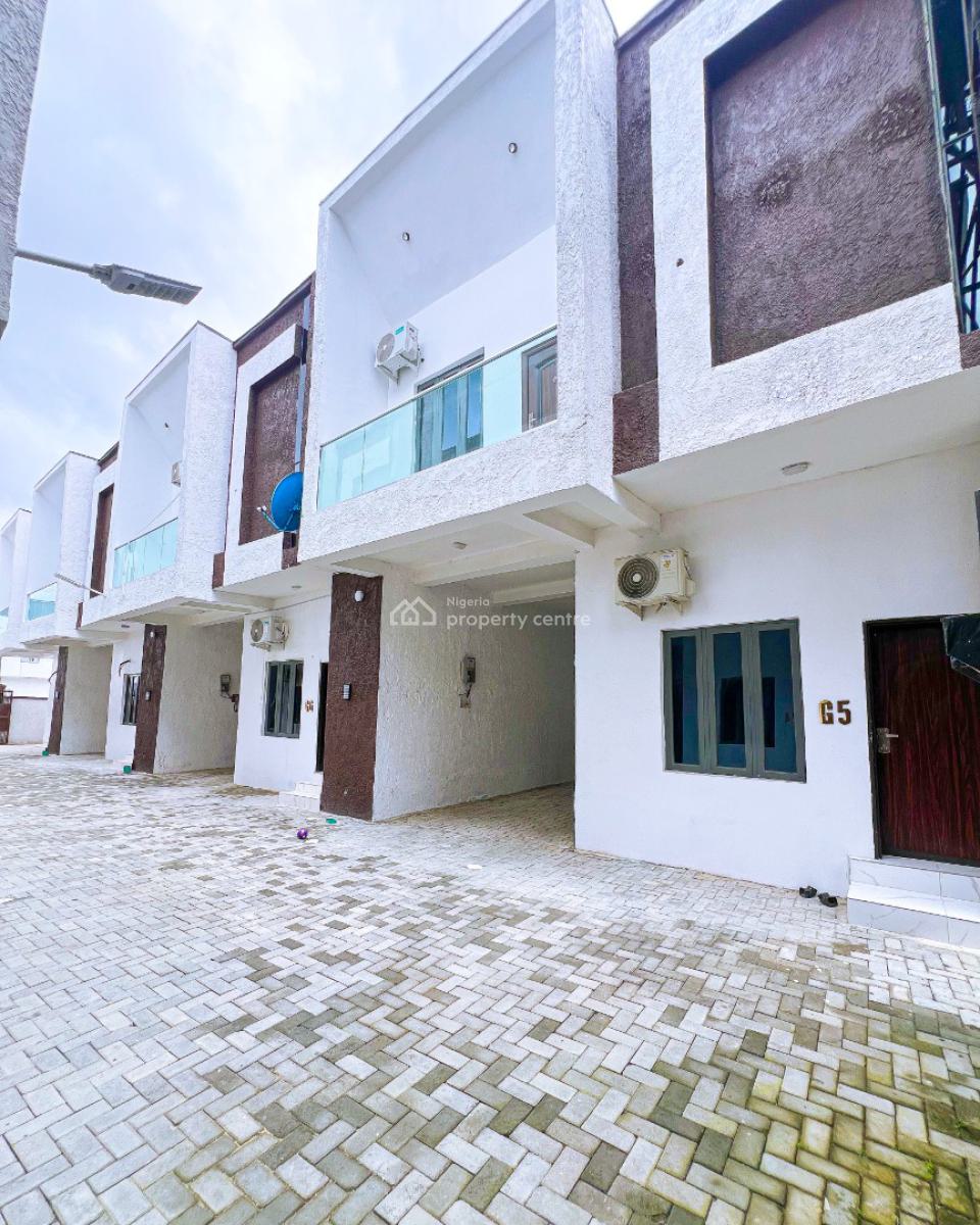 Tastefully Built 4 Bedroom Terrace Duplex, Sangotedo, Ajah, Lagos, Terraced Duplex for Sale