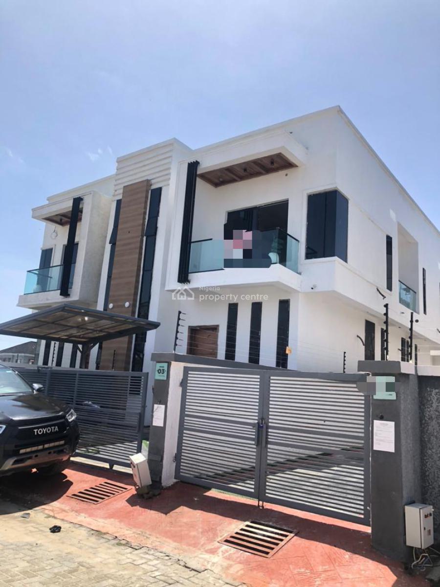 Newly Built 4 Bedroom Semi Detached Duplex on a Secured Environment, Ikota, Lekki, Lagos, Semi-detached Duplex for Sale