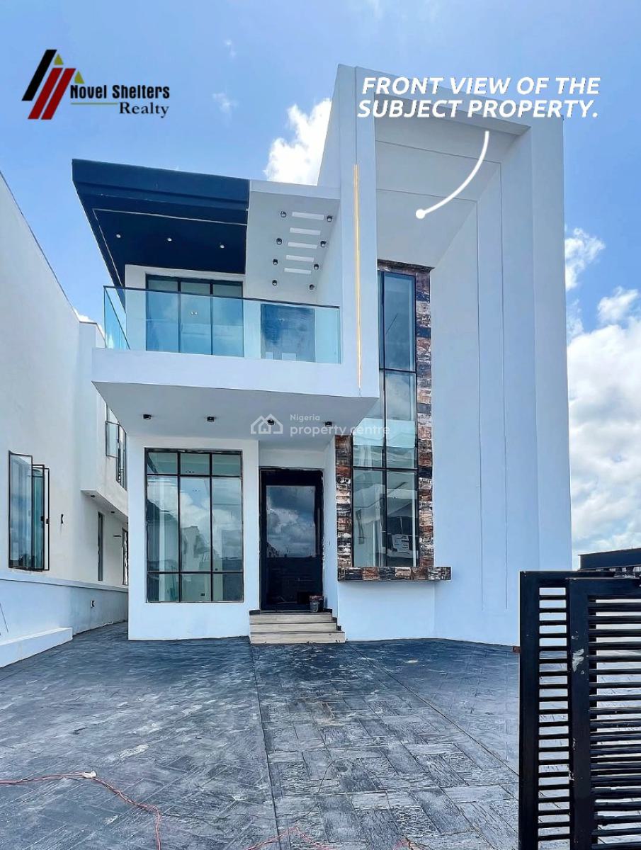 Contemporary 5 Bedroom Detached Duplex with Swimming Pool & Cinema, Chevron, Lekki, Lagos, Detached Duplex for Sale