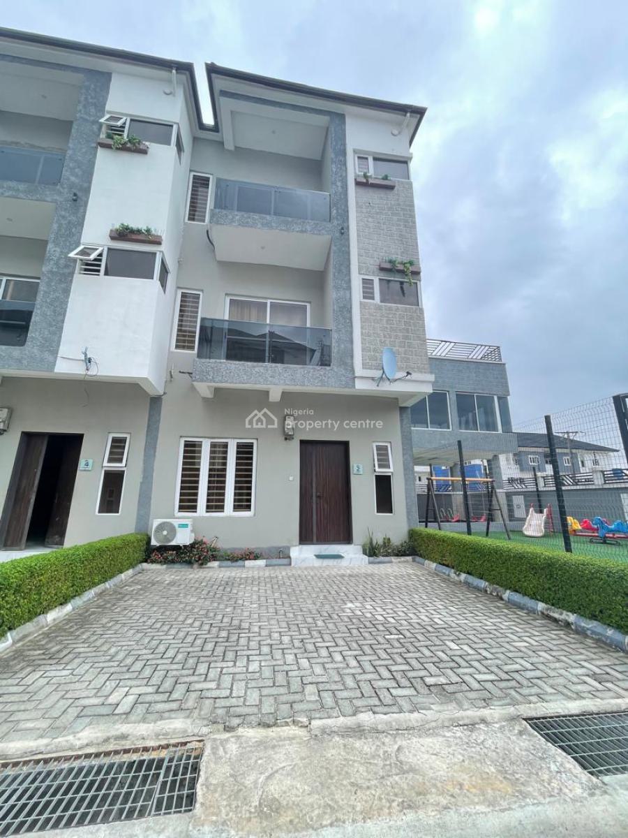 Luxury 4 Bedroom Terraces Duplex, Secured Estate, Ikate Elegushi, Lekki, Lagos, Terraced Duplex for Sale