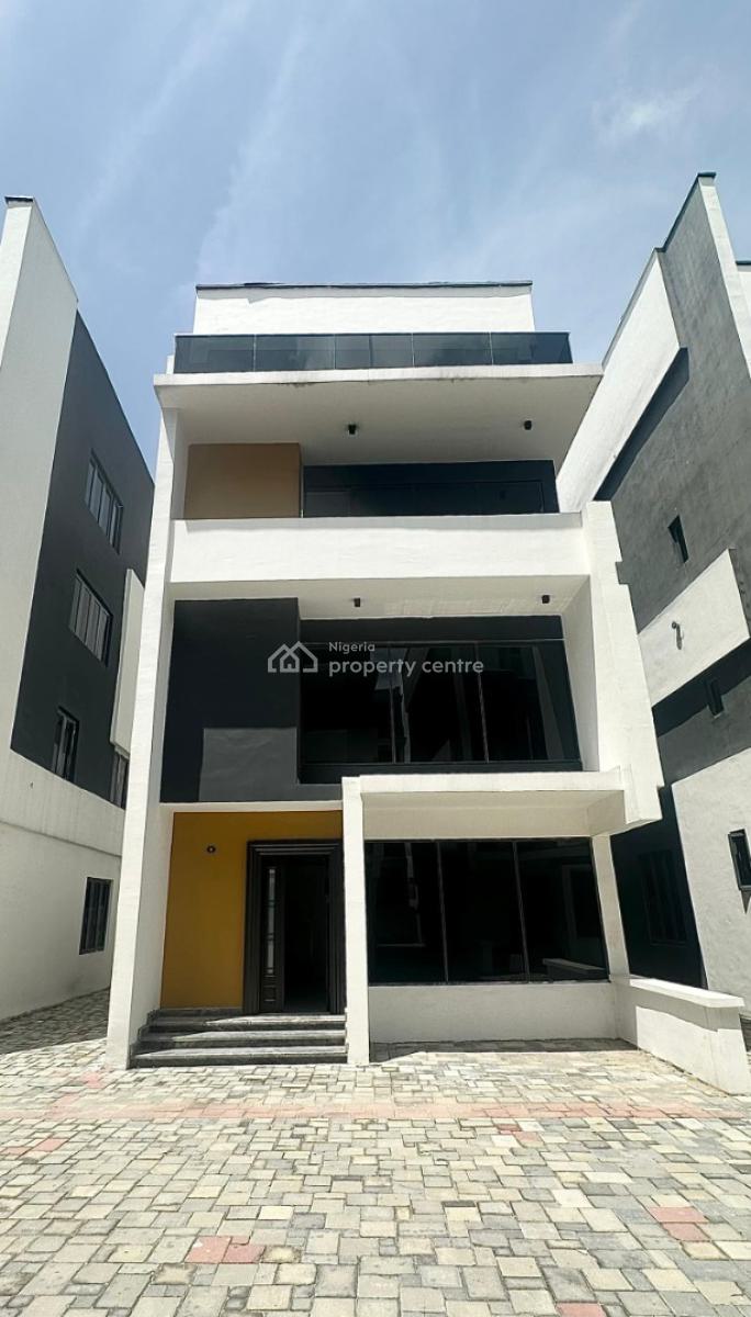 Affordable 4 Bedroom Fully Detached Duplex with Bq, Swim Pool,, Chevron Drive Lekki Lagos, Lekki, Lagos, Detached Duplex for Sale