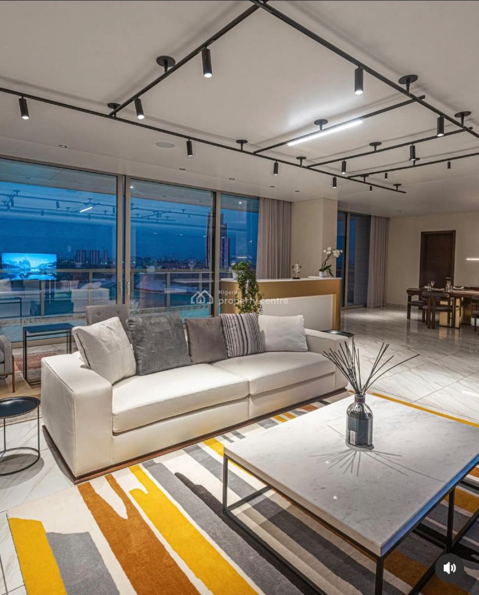 Luxuriously and Serviced 3 Bedroom Apartment, Eko Atlantic Tower, Victoria Island (vi), Lagos, Flat / Apartment for Sale