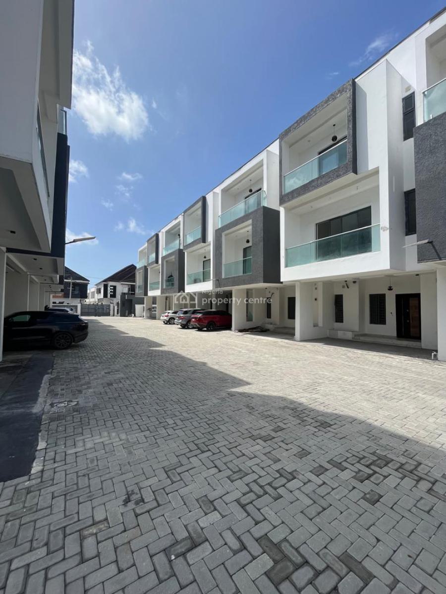 4bedroom Terrace with a Bq, Orchid Road, Lekki, Lagos, House for Rent