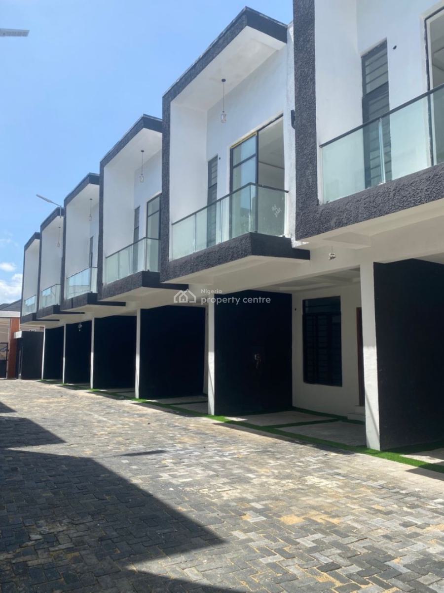 Newly Built Three Bedroom Terrace House, Ikota, Lekki, Lagos, Terraced Duplex for Rent
