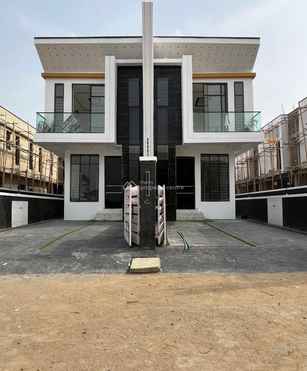 Luxury 4 Bedroom Semi Detached Duplex, Bis Apartment, Ikota, Lekki, Lagos, Semi-detached Duplex for Rent