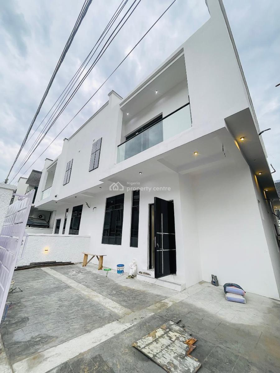 4 Bed Semi- Detached Duplex with Bq, Ikota, Lekki, Lagos, Detached Duplex for Sale