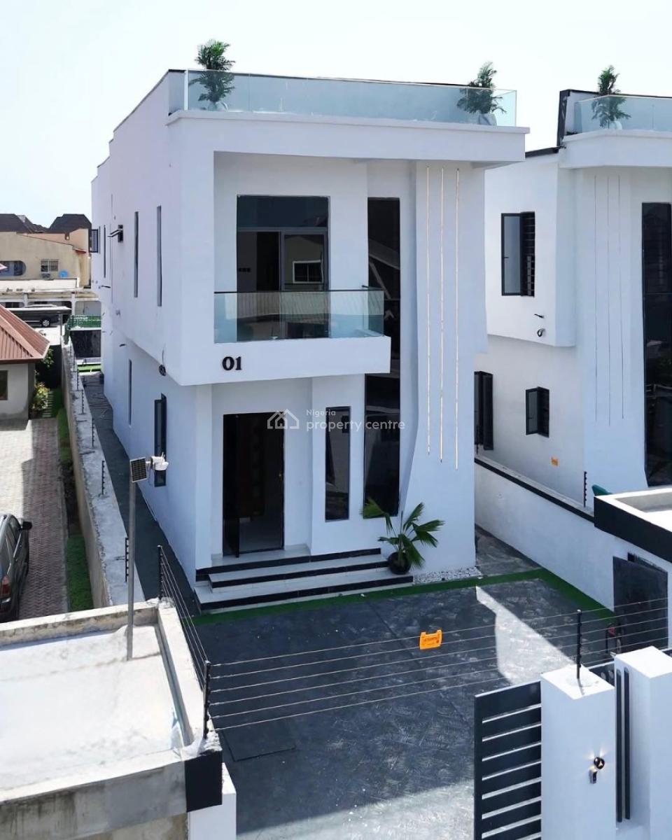 Luxury 5 Bedroom Duplex with Swimming Pool, Bq Fitted Kitchen, Idado, Lekki, Lagos, Detached Duplex for Sale