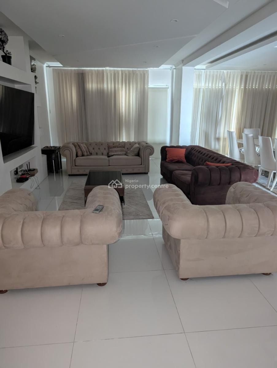 Serviced Furnished and Unfurnished Three Bedroom Flat with Bq, Gerrard Road, Old Ikoyi, Ikoyi, Lagos, Flat / Apartment for Rent