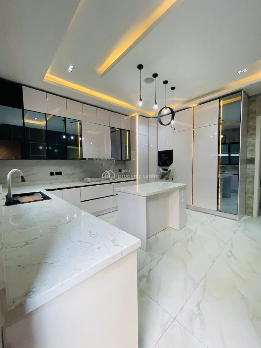 Uniquely Designed 5 Bedroom Fully Detached Luxury Home with Swimming Pool., Lekki, Lagos, House for Sale