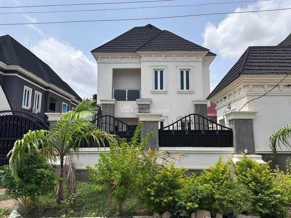 Brand New 4 Bedroom Detached Duplex with 2rooms Bq, Gwarinpa Extension, Gwarinpa, Abuja, Detached Duplex for Sale