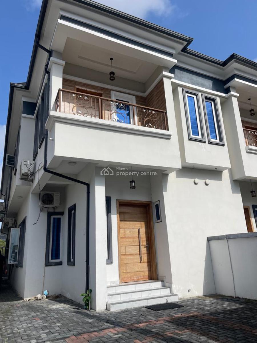 4 Bedroom Semi-detached Duplex, Chevron, Lekki, Lagos, Semi-detached Duplex for Rent