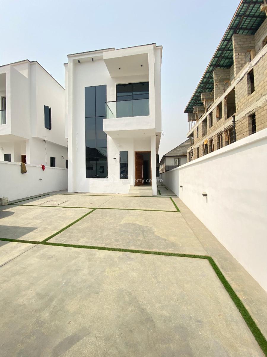 Luxury 5 Bedroom Fully Detached Duplex with a Bq, Osapa, Lekki, Lagos, House for Sale